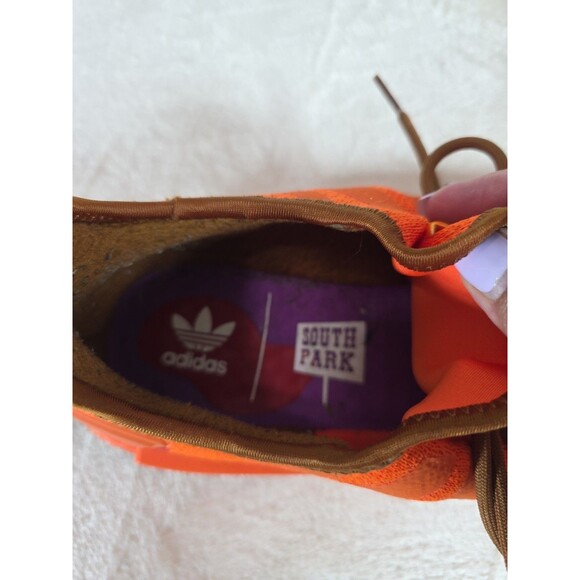 Adidas Men\'s Size 10 x South Park OMGTKK 2021 Collab Orange Sneakers GY6492 Used main image 3